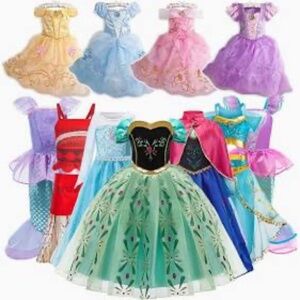 Disney Princess Dresses Costumes 7 and up Select 2/3/4